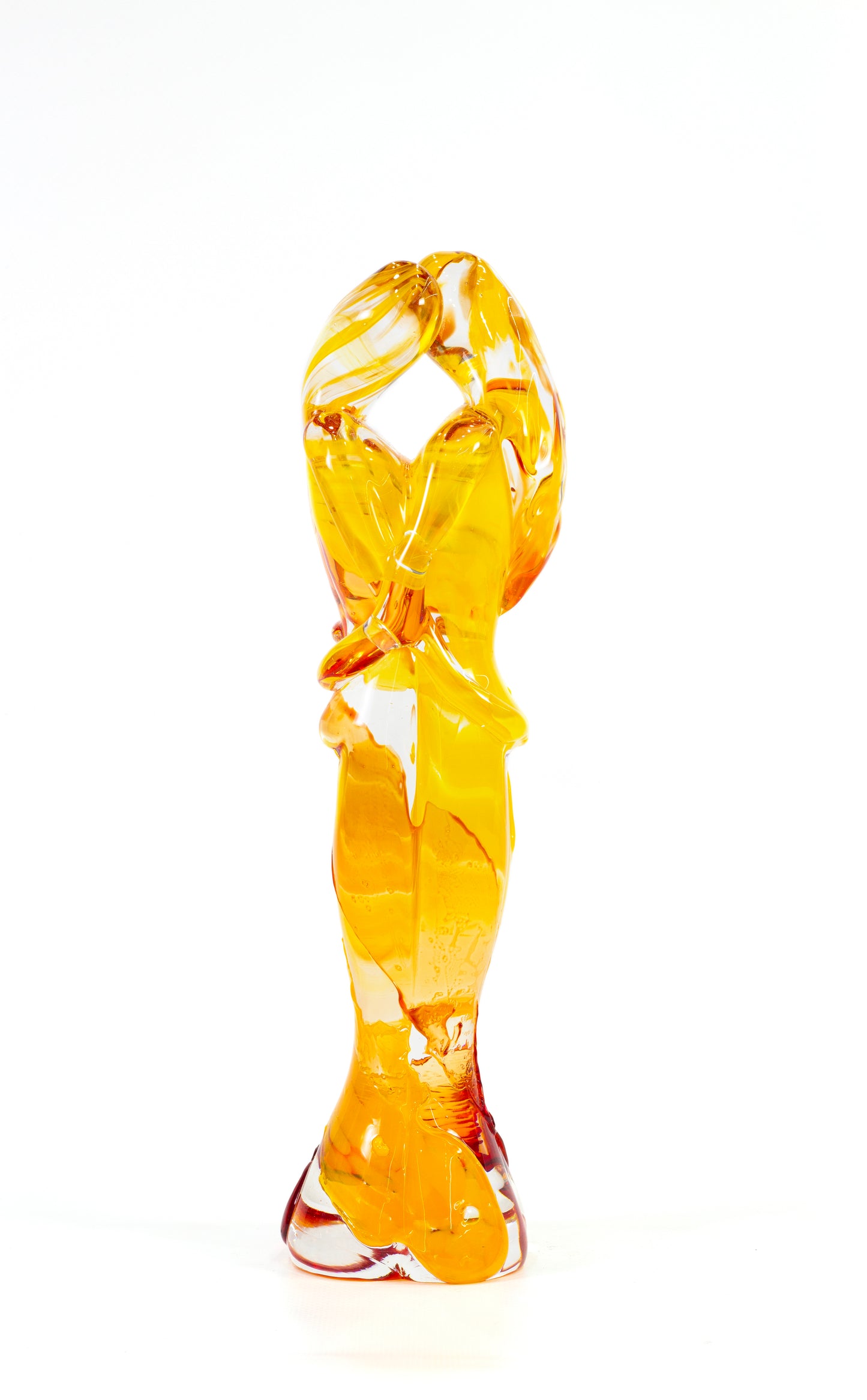 Murano Glass Couple Sculpture – 30cm | A Symbol of Love in Vibrant Colors